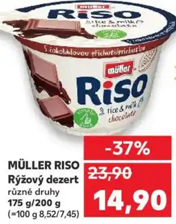Kaufland MÜLLER RISO Rýžový dezert nabídka