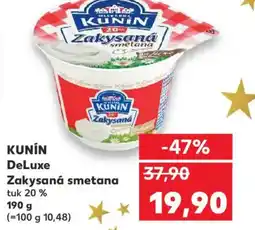 Kaufland KUNIN DeLuxe Zakysaná smetana nabídka