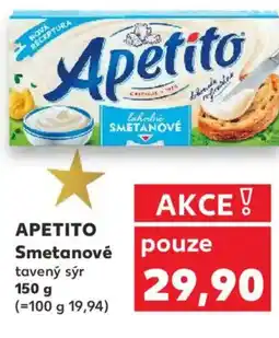 Kaufland APETITO Smetanové tavený sýr nabídka