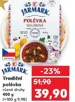 Kaufland Tradiční polévka nabídka
