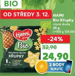 Kaufland HAMI Bio Křupky nabídka