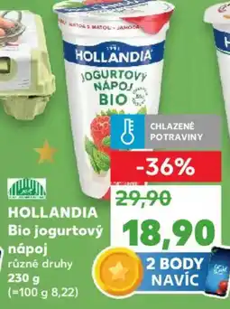 Kaufland HOLLANDIA Bio jogurtový парој nabídka