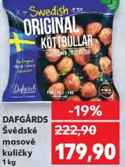 Kaufland DAFGÅRDS Švédské masové kuličky nabídka