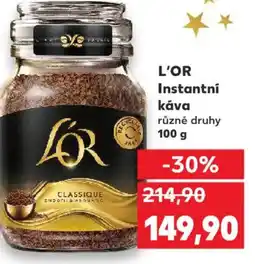 Kaufland L'OR Instantní Κάνα nabídka