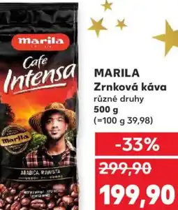 Kaufland MARILA Zrnková káva nabídka