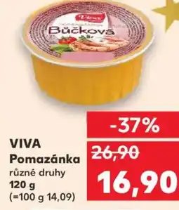 Kaufland VIVA Pomazánka nabídka