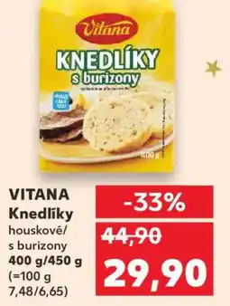 Kaufland VITANA Knedlíky houskové/ s burizony nabídka