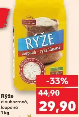 Kaufland Rýže dlouhozrnná, loupaná nabídka