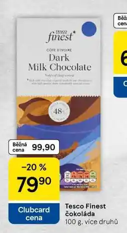 Tesco Tesco Finest čokoláda, 100 g, více druhů nabídka