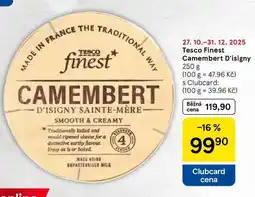 Tesco Tesco Finest Camembert D'isigny, 250 g nabídka
