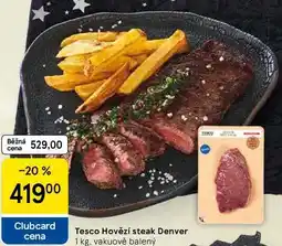 Tesco Tesco Hovězí steak Denver, 1 kg nabídka