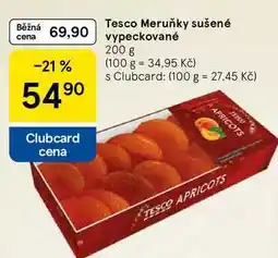 Tesco Tesco Meruňky sušené vypeckované, 200 g nabídka
