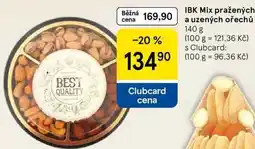 Tesco IBK Mix pražených a uzených ořechů, 140 g nabídka