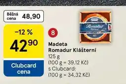 Tesco Madeta Romadur Klášterní, 125 g nabídka
