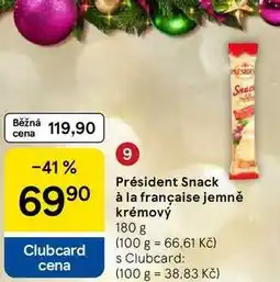 Tesco Président Snack à la française jemně, 180 g nabídka