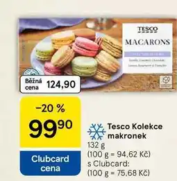 Tesco Tesco Kolekce makronek, 132 g nabídka