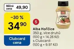 Tesco Alba Hořčice, 350 g nabídka