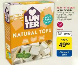 Tesco Lunter Tofu XXL, 2x 160 g nabídka