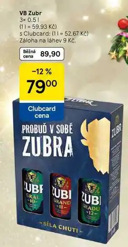 Tesco VB Zubr 3x, 0.5 l nabídka