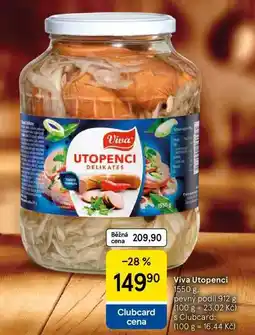 Tesco Viva Utopenci, 1550 g nabídka