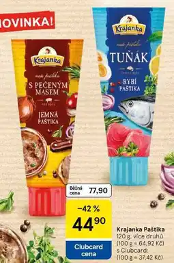Tesco Krajanka Paštika, 120 g nabídka