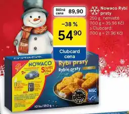Tesco Nowaco Rybí prsty, 250 g, nemleté nabídka