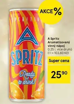 Tesco A Spritz Aromatizovaný vinný nápoj, 0,25 l, více druhů nabídka