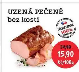 RABBIT řeznictví UZENÁ PEČENĚ bez kosti 100g nabídka