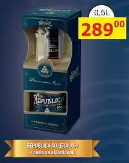 BENE Nápoje BOŽKOV REPUBLICA SOLERA 0,5l sada se skleničkou nabídka