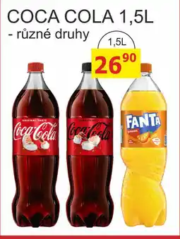 BENE Nápoje Fanta 1,5L nabídka