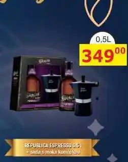 BENE Nápoje BOŽKOV REPUBLICA ESPRESSO 0.5L sada s moka konvičkou nabídka