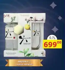 BENE Nápoje RUKU GIN 0.7l sada se skleničkou nabídka