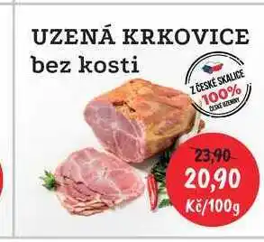 UZENÁ KRKOVICE bez kosti 100g