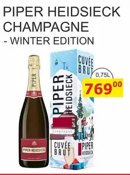 BENE Nápoje PIPER HEIDSIECK CHAMPAGNE - WINTER EDITION 0,75L nabídka