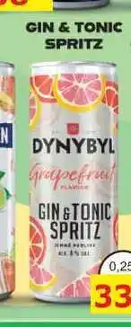 BENE Nápoje DYNYBYL GIN & TONIC SPRITZ 0,25l míchaný nápoj nabídka