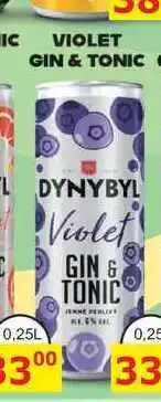 BENE Nápoje DYNYBYL Violet GIN & TONIC 0,25l míchaný nápoj nabídka
