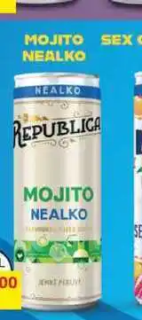 BENE Nápoje REPUBLICA MOJITO NEALKO 0,25l míchaný nápoj nabídka