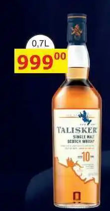BENE Nápoje TALISKER SINGLE MALT SCOTCH WHISKY 0,7l nabídka