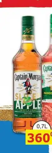 BENE Nápoje Captain Morgan Apple 0,7l nabídka