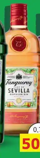 BENE Nápoje Tanqueray Flor de Sevilla 1l 41,3% nabídka
