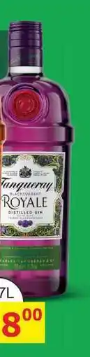 BENE Nápoje Tanqueray Blackcurrant Royale Gin 0,7L 41,3% nabídka