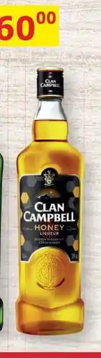 BENE Nápoje CLAN CAMPBELL HONEY LIQUEUR 0,7l nabídka