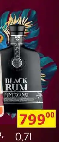 BENE Nápoje Puntacana Club Black Rum 0,7l 38% nabídka