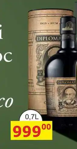 BENE Nápoje Diplomatico Selección de Familia 0,7l 43% Tuba nabídka