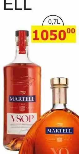 BENE Nápoje Martell VSOP 0,7l 40% nabídka
