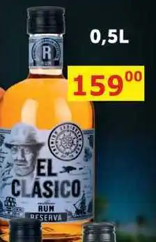 BENE Nápoje El Clásico Reserva 5y 0,5l 37,5% nabídka