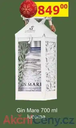 BENE Nápoje Gin Mare 700 ml lucerna nabídka