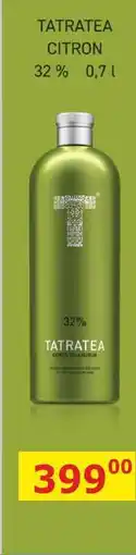 BENE Nápoje TATRATEA CITRON 32% 0,7l nabídka