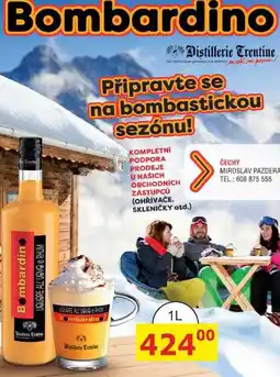 BENE Nápoje Bombardino Distillerie Trentine 1l nabídka