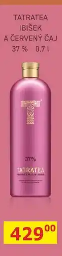 BENE Nápoje TATRATEA IBIŠEK A ČERVENÝ ČAJ 37% 0,7l nabídka
